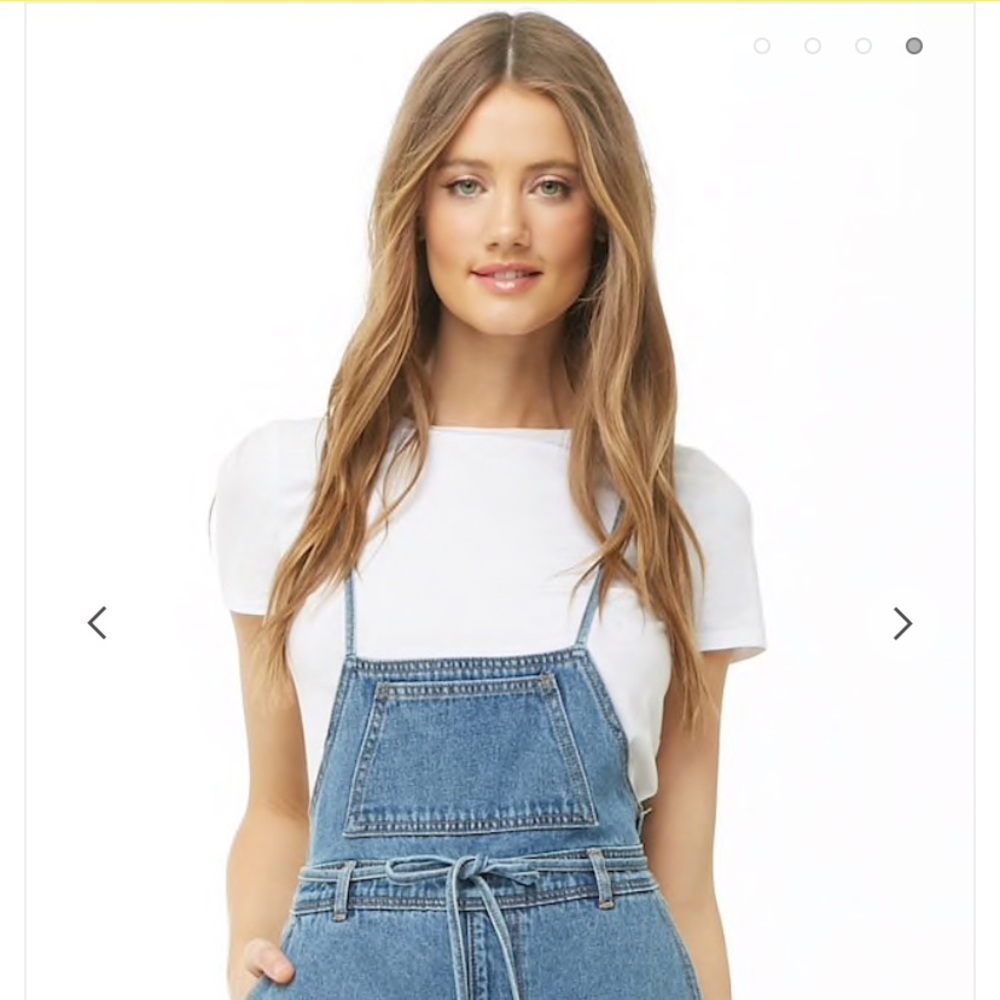 Cami Denim Overalls - Picture 2 of 6